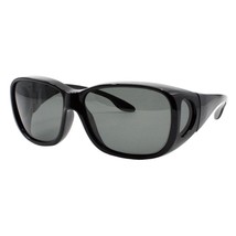 TAC Polarized Lens Fit Over Sunglasses XL Big Square Frame Unisex - £12.66 GBP+