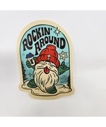 Dutch Bros Sticker November 2023 Rockin&#39; Around Santa Gnome - £5.41 GBP