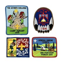 1991 BSA Patch Lot of Occoneechee Council Inductions Camp Durant Greene ... - $14.22