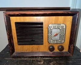 VINTAGE HOWARD TUBE RADIO MODEL 901-A, Not Working - $1,881.48 MXN