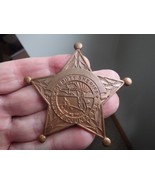 orange county Florida deputy sheriff badge blank badge military badge br... - $34.99