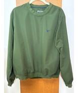 Lyle &amp; Scott Mens Green Crewneck Sweatshirt M Golf Sports Outdoors Fathe... - $33.46 CAD