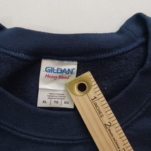 Gildan Heavy Blend WVU MOUNTAINEERS Men's Blue Cotton Blend Graphic Sweater XL image 3