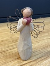Demdaco Willow Tree Angel of the Heart Figurine Knick Knack KG JD - £19.89 GBP