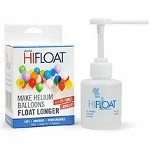 Ultra Hi-Float Balloon Solution &amp; Pump Dispenser 5 oz, Treats 50 Helium Balloons - £13.39 GBP