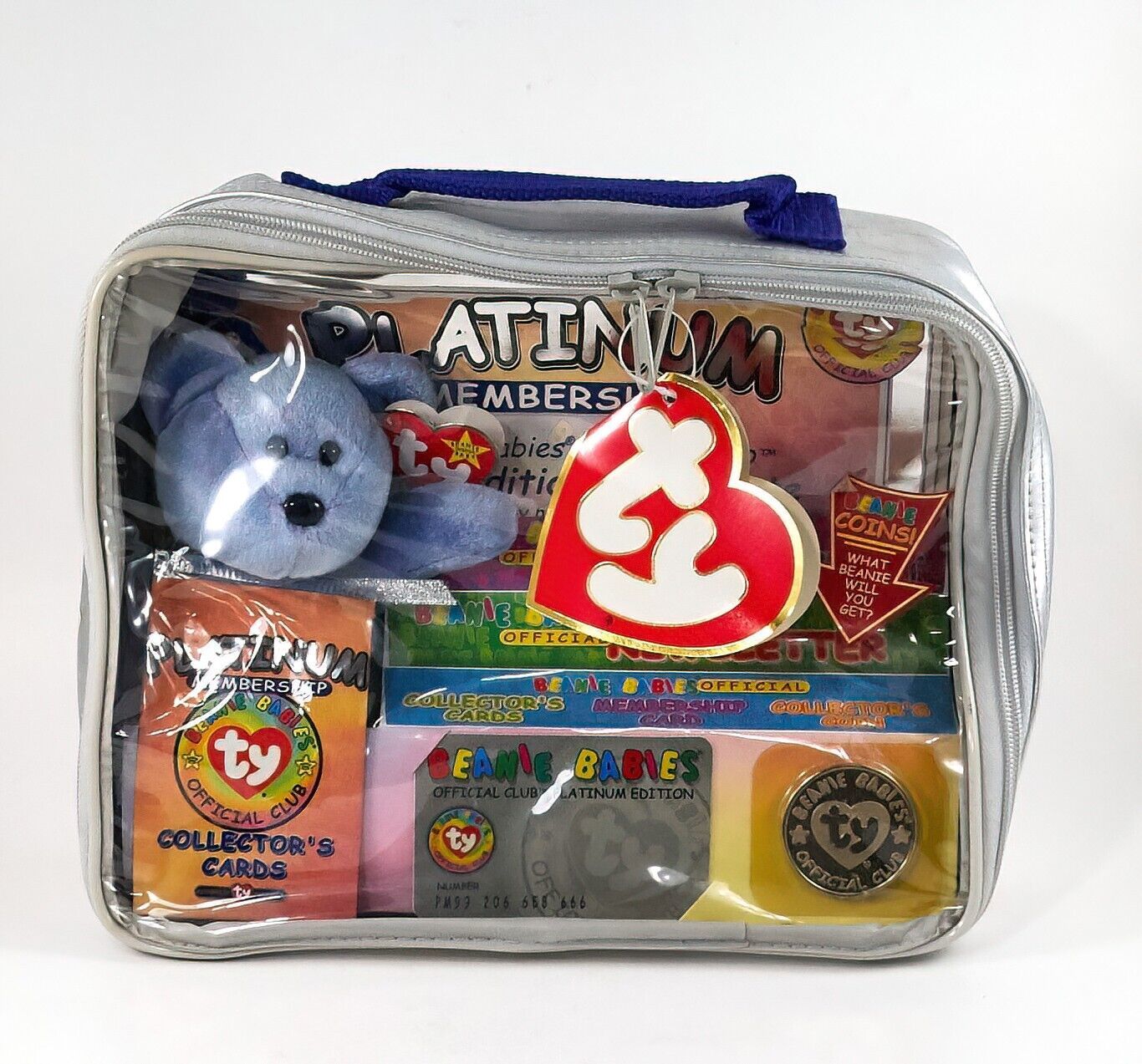 Primary image for Ty Beanie Babies Platinum Edition Club Kit Collectable 1999 Sealed Unopened