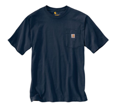Carhartt K87 Men's Loose Fit Short-Sleeve Pocket T-Shirt, Navy, Large - $39.00 Carhartt K87 Men's Loose Fit Short-Sleeve Pocket T-Shirt, Navy, Large - $39.00