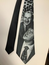 Tie Abbott &amp; Costello 1992 Ralph Marlin Art Tie Who’s On First Buyers NO... - $31.68