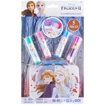 Disney Frozen 5-Piece Kids Lip Balm Tin Stocking Stuffer Gift Set Featur... - $26.99