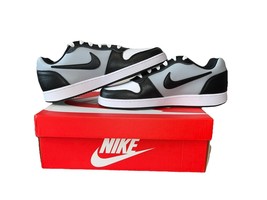 Nike Men&#39;s Ebernon Low Premium - White Black Wolf Grey  US Size 11.5  AQ... - $1,102.71 MXN
