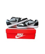 Nike Men&#39;s Ebernon Low Premium - White Black Wolf Grey  US Size 11.5  AQ... - $1,118.12 MXN