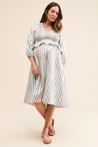 New Anthropologie Nuuly Maternity Maritza Dress Frances Hart $275 Small - £108.57 GBP