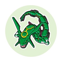 Pokemon Enamel Fantasy Pin: Rayquaza - $19.90