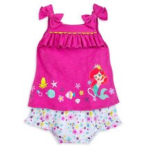 Disney Ariel Dress Set for Baby Size 9-12 MO Multi - £14.99 GBP