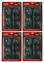 4x NEW Husky 5-Piece Mini Pliers Set + Case Craft Hobby Hand Tools Precision - £60.29 GBP