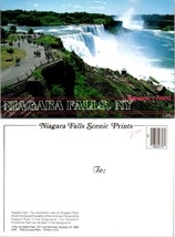New York Niagara Falls Prospect Point American &amp; Horseshoe Falls VTG Postcard - £7.34 GBP