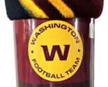 Washington Football Team NFL Super Plush Throw Blanket 46x60in Red Yellow - £26.73 GBP