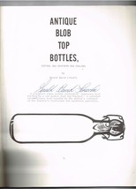 Antique Blob Top Bottles by Gerald David Lincoln 1970 Signed Autographed book - £118.55 GBP