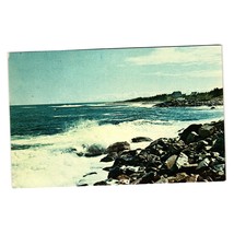 Vintage Postcard Cape Breton Highlands National Park Nova Scotia Surf Shore - £5.43 GBP