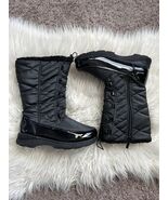 Totes SHELLY Girls Size 5 Black Faux Fur Boots - $452.20 MXN