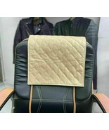 Handmade Beige Genuine Soft Lambskin Leather Recliner Cover Protector Sl... - $39.55