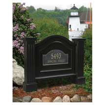 MAYNE 5820B Nantucket Address Sign- Black - $402.90