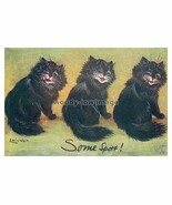 rp14448 - Louis Wain Cats - Some Sport - print 6x4 - $55.64 MXN