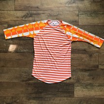 LuLaRoe Candy Corn Halloween Striped Randy Top XS 2/4 - $14.99
