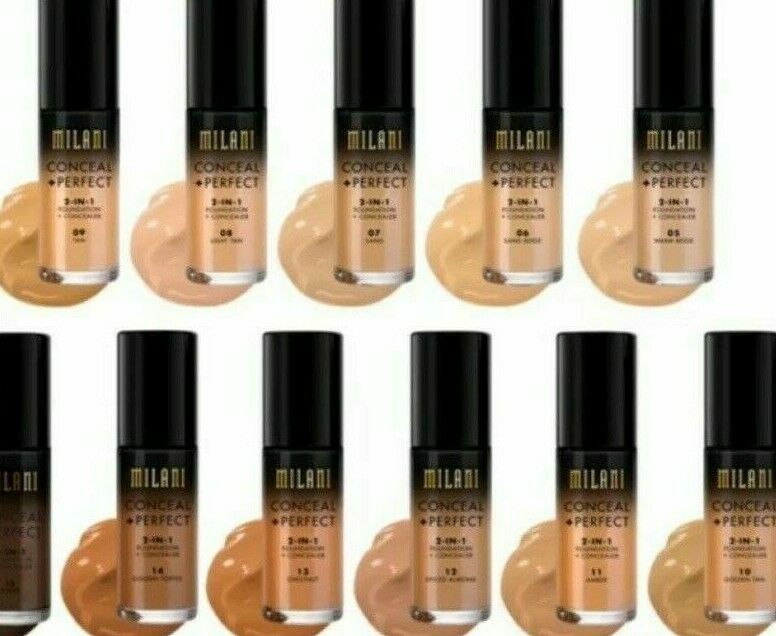 B1G1 AT 20% OFF (Add 2)  Milani Conceal + Perfect 2 In 1 Foundation/Concealer