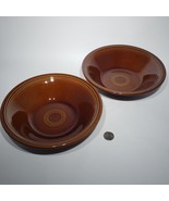 Set of 2 Sheffield Amberstone 9&quot; Round Vegetable Pasta Serving Bowl Disc... - £27.50 GBP
