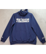 New York Yankees Hoodie Baseball Unisex Small Navy Long Raglan Sleeve Po... - £20.17 GBP