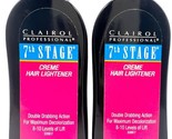 (2) Clairol Profesional 7th Stage Creme Hair Lightener 2 oz - £30.76 GBP