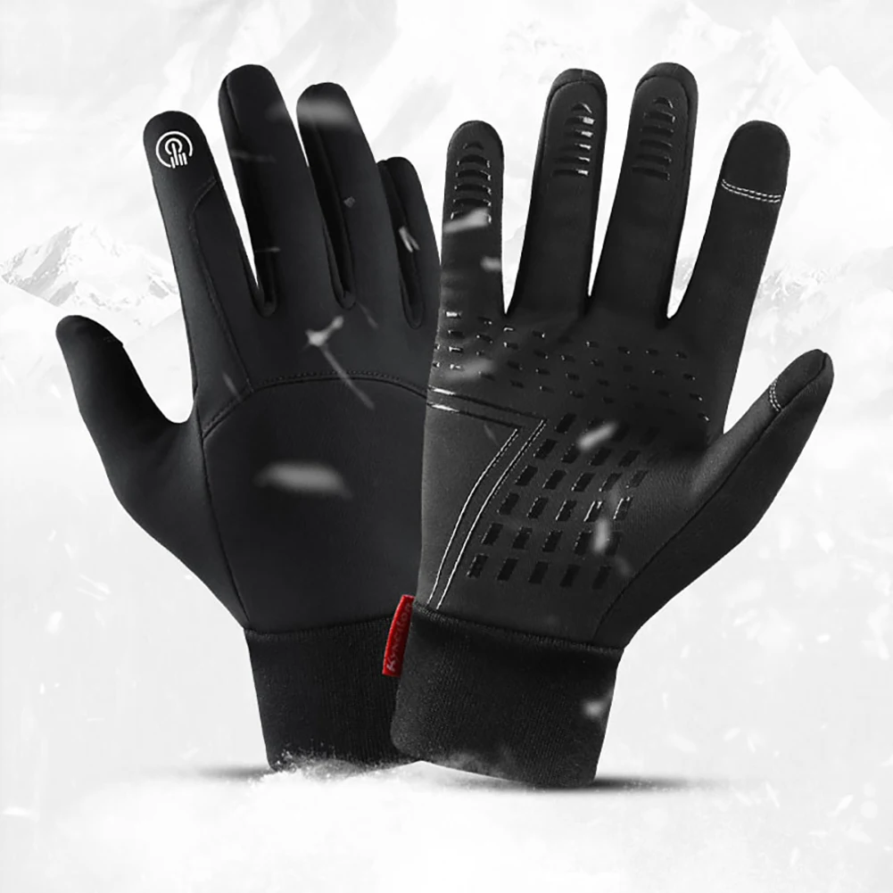 Sports Winter Cycling Gloves Touch Screen Water Resistant Windproof Warm - £12.71 GBP+