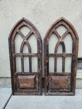 Set of 2, 29&quot; Remito - Farmhouse Arch, Architectural, Distressed, Shabby Chic - £45.86 GBP