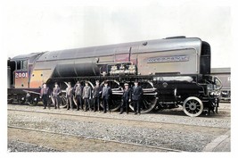 ptc1590 - Yorks. - Engine No.2001 &quot;Cock O&#39; The North&quot; at Doncaster - print 6x4 - £2.20 GBP