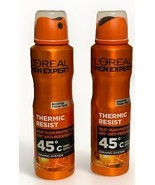 L&#39;Oreal Men Expert Thermic Resist Heat Protect 45° Deodorant 5 Oz Lot Of 2 - $334.61 MXN