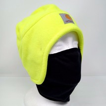 Carhartt Men’s 2-In-1 Fleece Ear Flap Hat &amp; Hideaway Fast Dry Face Mask - $17.95