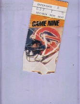 Dec 9 1984 Cleveland Browns @ Pittsburgh Steelers Ticket Ozzie Newsome - £15.63 GBP