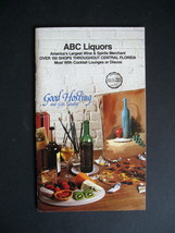 1981 ABC Liquors Central Florida Good Hosting and Gift Catalog   - $14.99