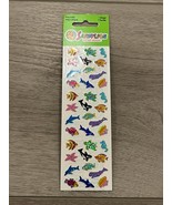 Vintage SandyLion Prismatic Mini Colorful Tropical Fish Stickers Sealed - $7.42