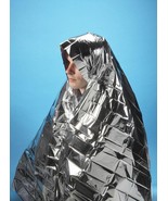 6pcs Foil Emergency Mylar Thermal blanket Outdoors Hiking Survival Marat... - $247.77 MXN