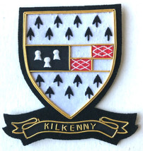 Hand Embroidered Irish County Kilkenny Collectors Heritage Item To Buy Cp Made - £17.98 GBP