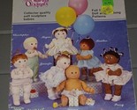 Miss Martha Originals &quot;Our Bab Sonshine&quot; Soft Sculpture Babies Sewing Bo... - $7.99