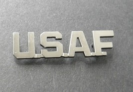 USAF US Air Force U.S.A.F. Script Lapel Pin Badge 1.5 inches - £4.43 GBP
