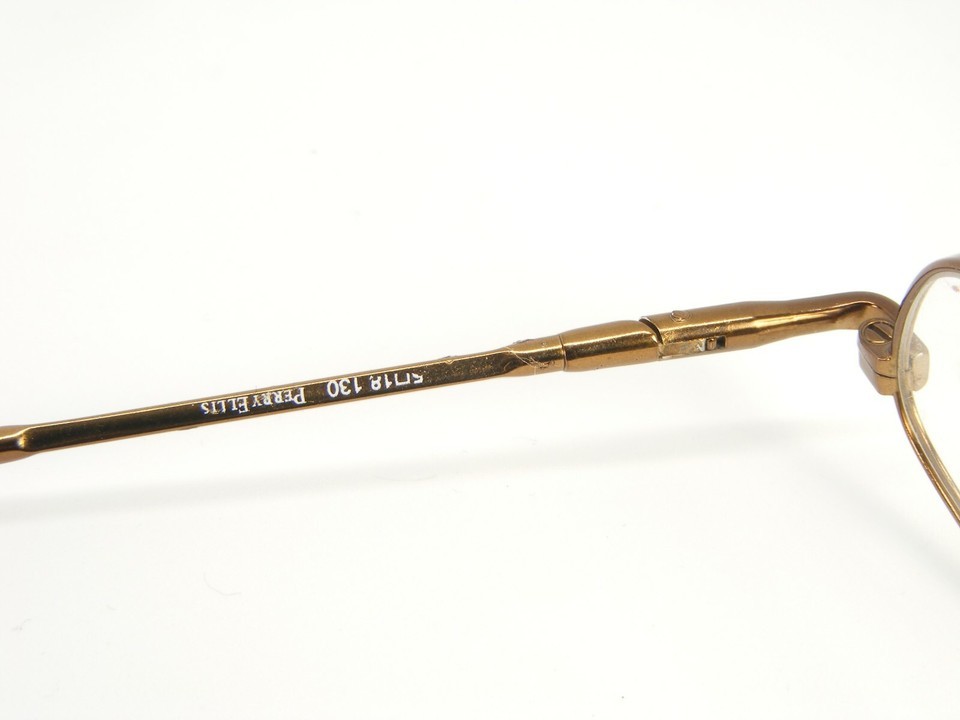 PERRY ELLIS PE-ASPEN-1 BRONZE EYEGLASSES GLASSES METAL FRAME ASPEN 45-18-130mm Item image 8