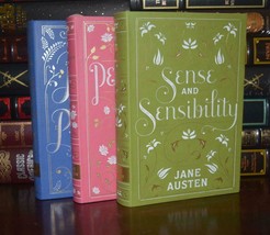Pride &amp; Prejudice Persuasion Sense Sensibility Jane Austen New Leather Bound - £46.59 GBP