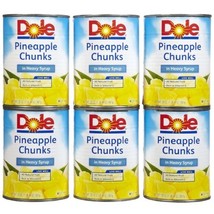 Dole Pineapple Chunks, 20 Ounce (Pack of 6), @FAST FREE SHIPPING) - $48.00
