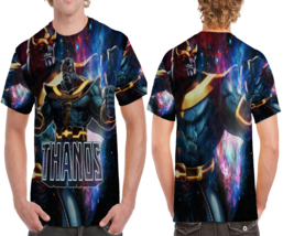 Thanos and infinity gauntlet  mens printed t shirt tee thumb200