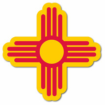 New Mexico Sticker Decal Vinyl Pueblo Santa Fe Albuquerque NM - $3.99