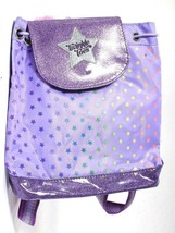 1 Count Twinkle Toes By Skechers Purple Stars 100% Polyester Mini Backpack
